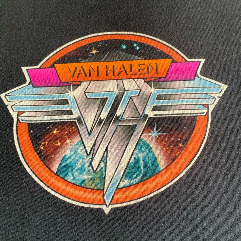 Van Halen Y2K t-shirt.